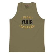 Load image into Gallery viewer, &#39;Train Your Mind&#39; Men’s Premium Tank Top
