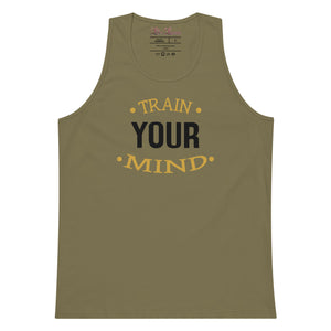 'Train Your Mind' Men’s Premium Tank Top