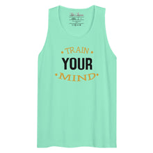 Load image into Gallery viewer, &#39;Train Your Mind&#39; Men’s Premium Tank Top
