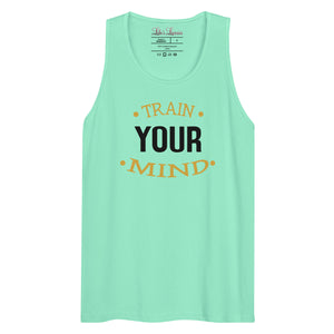 'Train Your Mind' Men’s Premium Tank Top