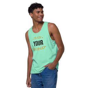 'Train Your Mind' Men’s Premium Tank Top