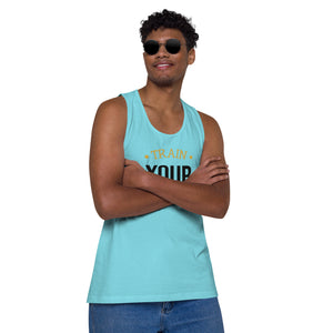 'Train Your Mind' Men’s Premium Tank Top