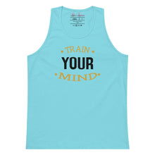 Load image into Gallery viewer, &#39;Train Your Mind&#39; Men’s Premium Tank Top
