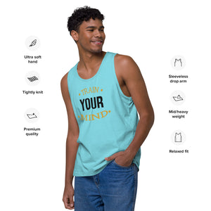 'Train Your Mind' Men’s Premium Tank Top