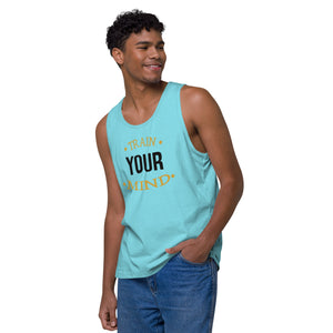 'Train Your Mind' Men’s Premium Tank Top