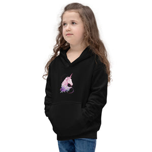 'Pink Unicorn' Kids Hoodie