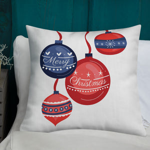 'Merry Christmas' Premium Pillow