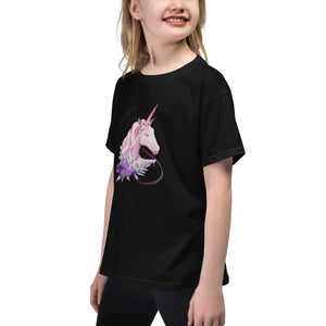 'Pink Unicorn' Youth Short Sleeve T-Shirt