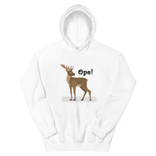 Load image into Gallery viewer, &#39;Ope! Deer&#39; Unisex Hoodie
