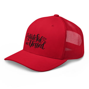 'Grateful & Blessed' Trucker Cap