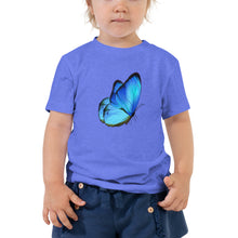 Load image into Gallery viewer, &#39;Blue Butterfly&#39; Toddler Short Sleeve Tee
