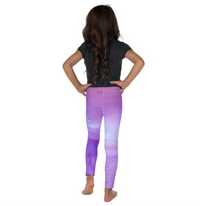 'Pastel Purple Paint' Kid's Leggings