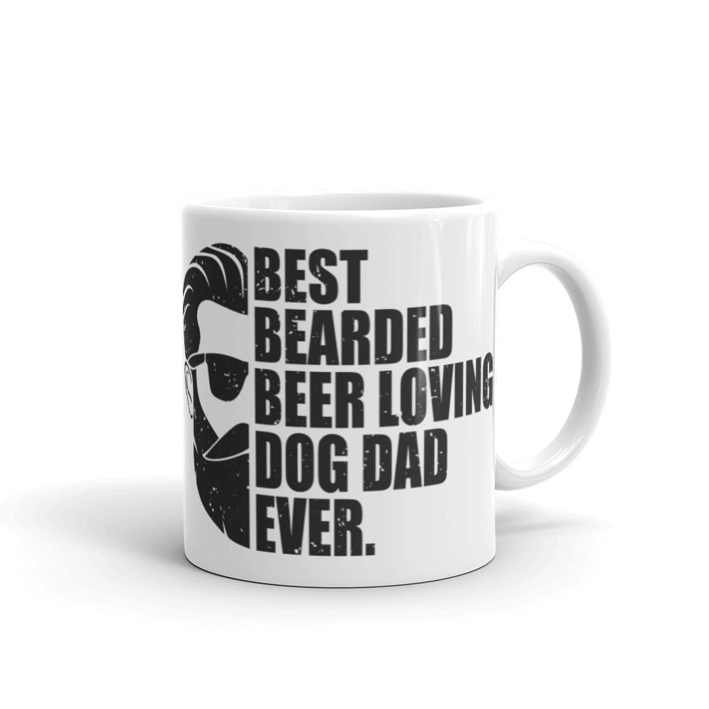 'Best Bearded Beer Loving Dog Dad Ever' Mug