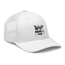 Load image into Gallery viewer, &#39;Wife Mom Boss&#39; Trucker Cap
