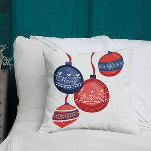 'Merry Christmas' Premium Pillow