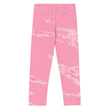 Load image into Gallery viewer, &#39;Pastel Pink Marbled&#39; Kid&#39;s Leggings
