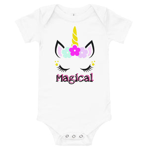 'Magical' Unicorn Baby Onesie