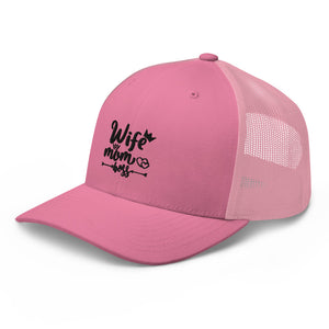 'Wife Mom Boss' Trucker Cap