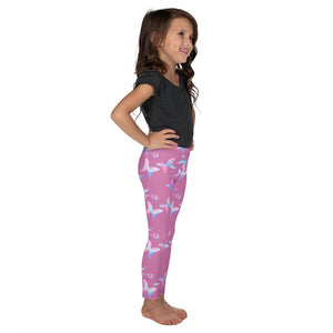 'Pink Butterfly' Kid's Leggings