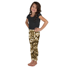 Load image into Gallery viewer, &#39;Glamourous Gold Print&#39; Kid&#39;s Leggings
