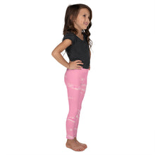 Load image into Gallery viewer, &#39;Pastel Pink Marbled&#39; Kid&#39;s Leggings
