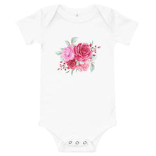 Load image into Gallery viewer, &#39;Flower Power&#39; Baby Onesie T-Shirt
