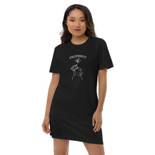 Load image into Gallery viewer, &#39;Property of My Dog&#39; Organic Cotton Shirt Dress
