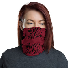 Load image into Gallery viewer, &#39;It&#39;s Wine O&#39;Clock&#39; Neck Gaiter
