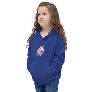 'Pink Unicorn' Kids Hoodie