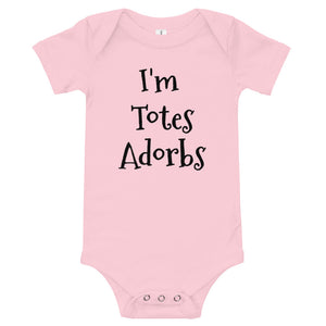 'I'm Totes Adorbs' Baby Onesie