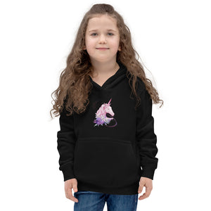 'Pink Unicorn' Kids Hoodie