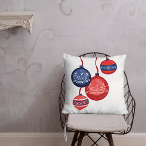 'Merry Christmas' Premium Pillow