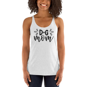 'Dog Mom' Women's Racerback Tank