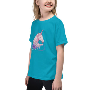 'Pink Unicorn' Youth Short Sleeve T-Shirt