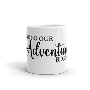 'Adventure Begins' Mug