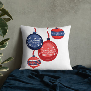 'Merry Christmas' Premium Pillow