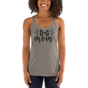 'Dog Mom' Women's Racerback Tank