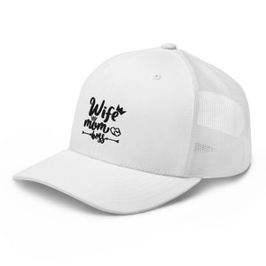 'Wife Mom Boss' Trucker Cap