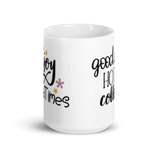 Load image into Gallery viewer, &#39;Enjoy Good Times, Vibes, Coffee&#39; Mug
