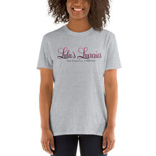 Load image into Gallery viewer, Lulu&#39;s Luxuries Short-Sleeve Unisex T-Shirt
