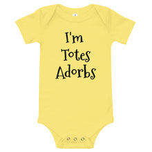 Load image into Gallery viewer, &#39;I&#39;m Totes Adorbs&#39; Baby Onesie
