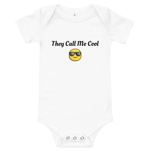 'They Call Me Cool' Infant Print Onesie