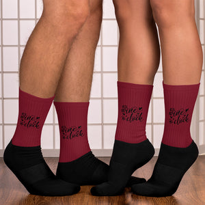 'It's Wine O'Clock' Unisex Socks