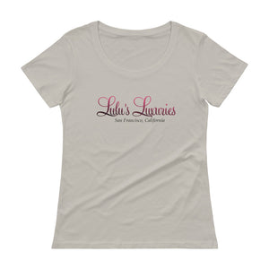 'Lulu's Luxuries' Ladies' Scoopneck T-Shirt