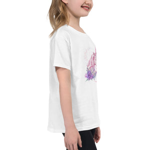 'Pink Unicorn' Youth Short Sleeve T-Shirt