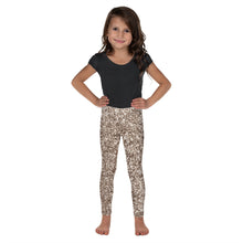 Load image into Gallery viewer, &#39;Gold Glitter Print&#39; Kid&#39;s Leggings
