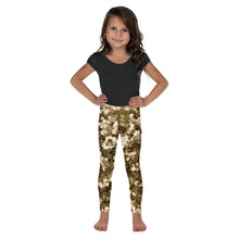 Load image into Gallery viewer, &#39;Glamourous Gold Print&#39; Kid&#39;s Leggings
