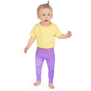 'Pastel Purple Paint' Kid's Leggings