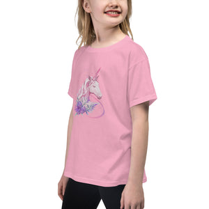 'Pink Unicorn' Youth Short Sleeve T-Shirt