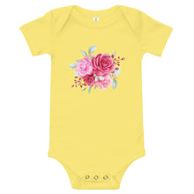 Load image into Gallery viewer, &#39;Flower Power&#39; Baby Onesie T-Shirt
